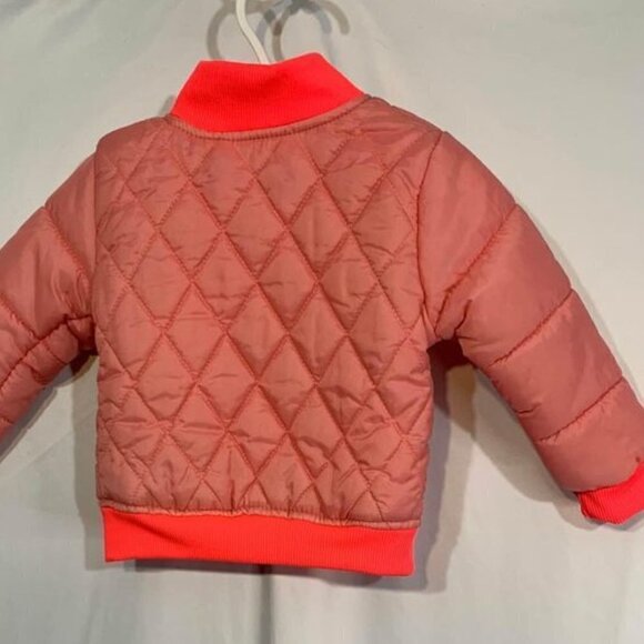 Copy - BETSEY JOHNSON baby puffer jacket. Size 18 months. Neon pink. Adorable!! - Picture 5 of 10